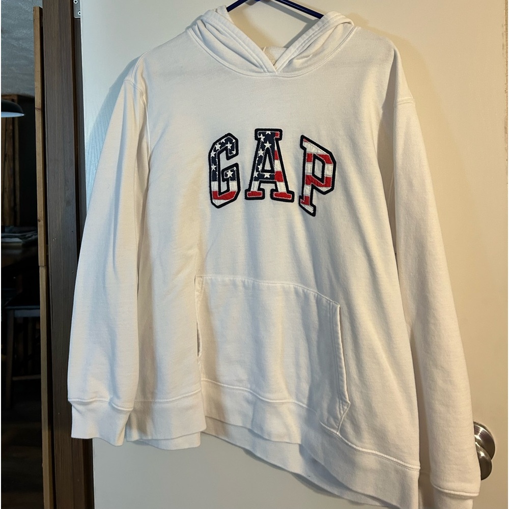 Gap white hoodie XXL